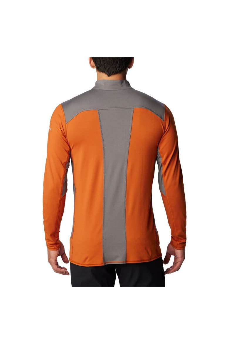 Men's Columbia Burnt Orange Texas Longhorns Tech Trail™ Omni-Shade Quarter-Zip Top, Alternate, color, Burnt Orange