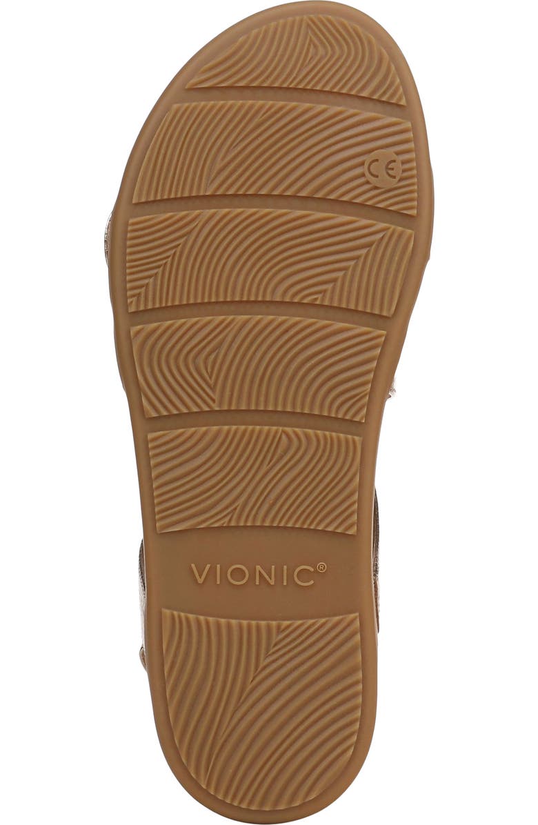 Vionic Cypress Sandal, Alternate, color, Bronze