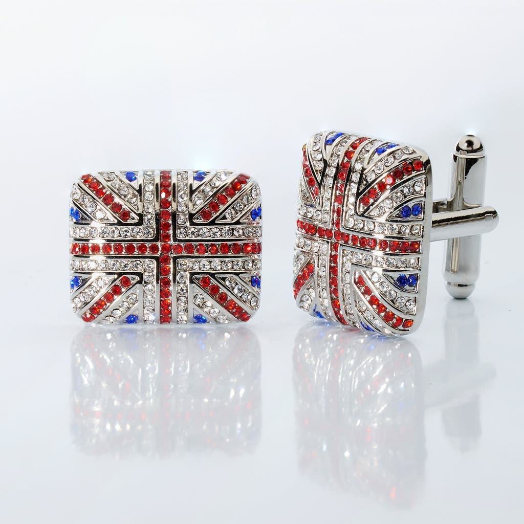 Prince of Scots Union Jack Crystal Cufflinks – British Flag Enamel & Crystal Accents at Nordstrom Prince of Scots Union Jack Crystal Cufflinks – British Flag Enamel & Crystal Accents at Nordstrom
