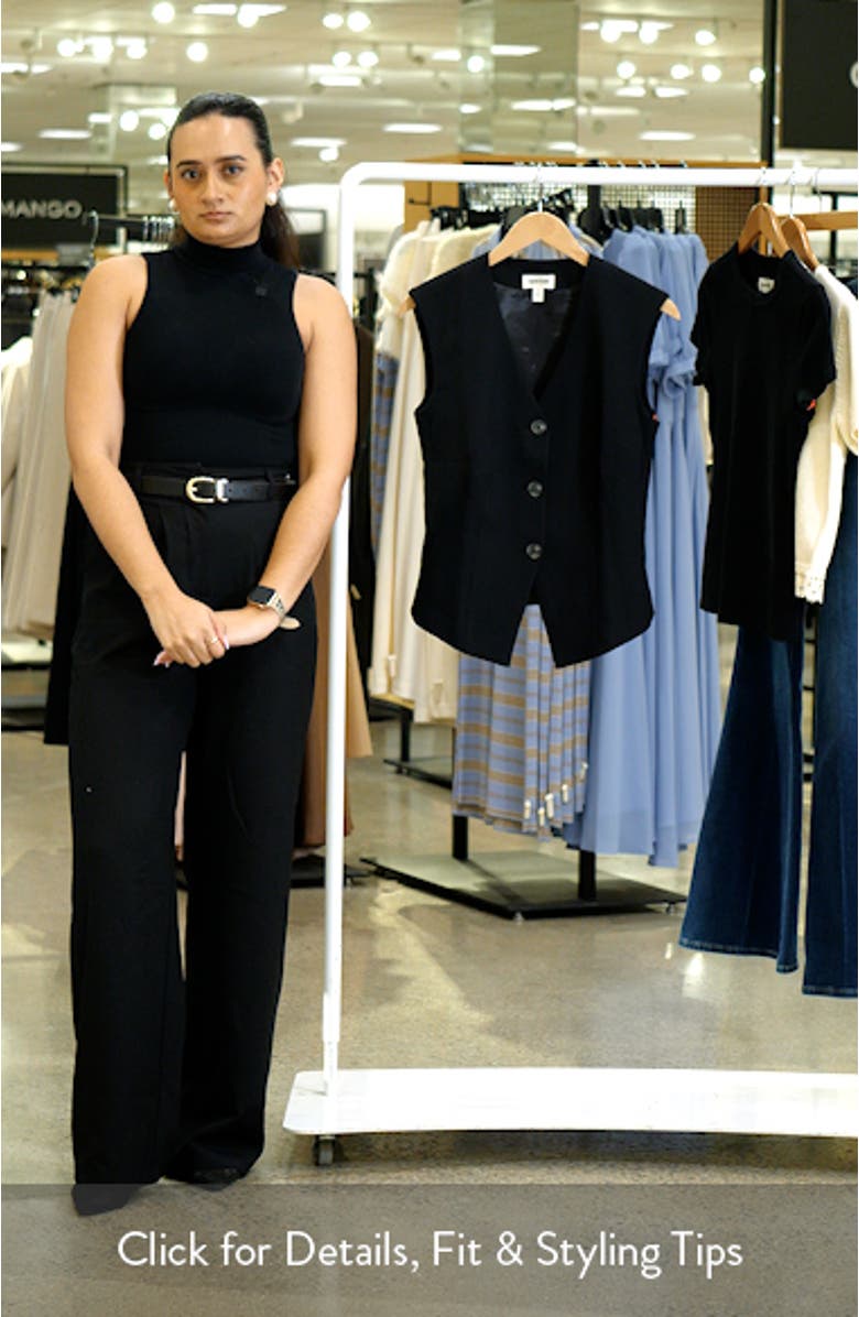 The Icon Darted Vest, sales video thumbnail