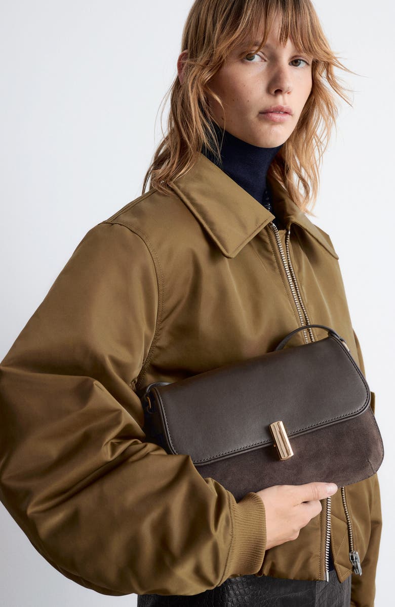 & Other Stories Leather Crossbody Bag, Alternate, color,