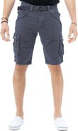 XRAY Belted Bermuda Cargo Shorts