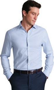 Charles Tyrwhitt Non-Iron Twill Cutaway Collar Shirt
