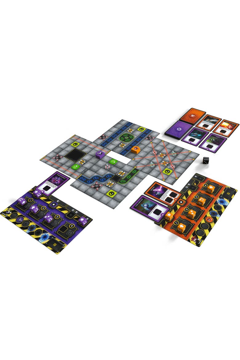 Robo Rally Dice, Competitive Racing Robot Board Game, Alternate, color, Multicolored
