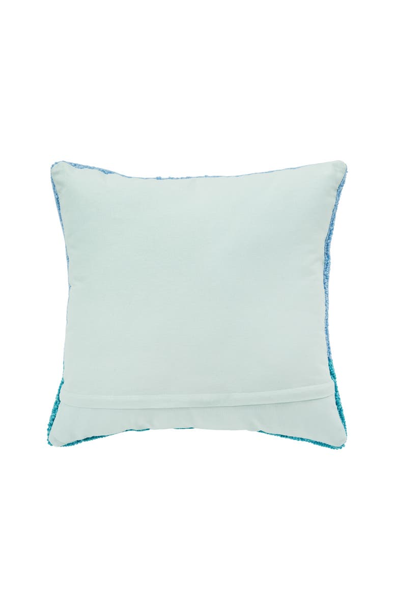 C&F Home Mermaid in Santa Hat Hooked Accent Throw Pillow 18" x 18", Alternate, color, 