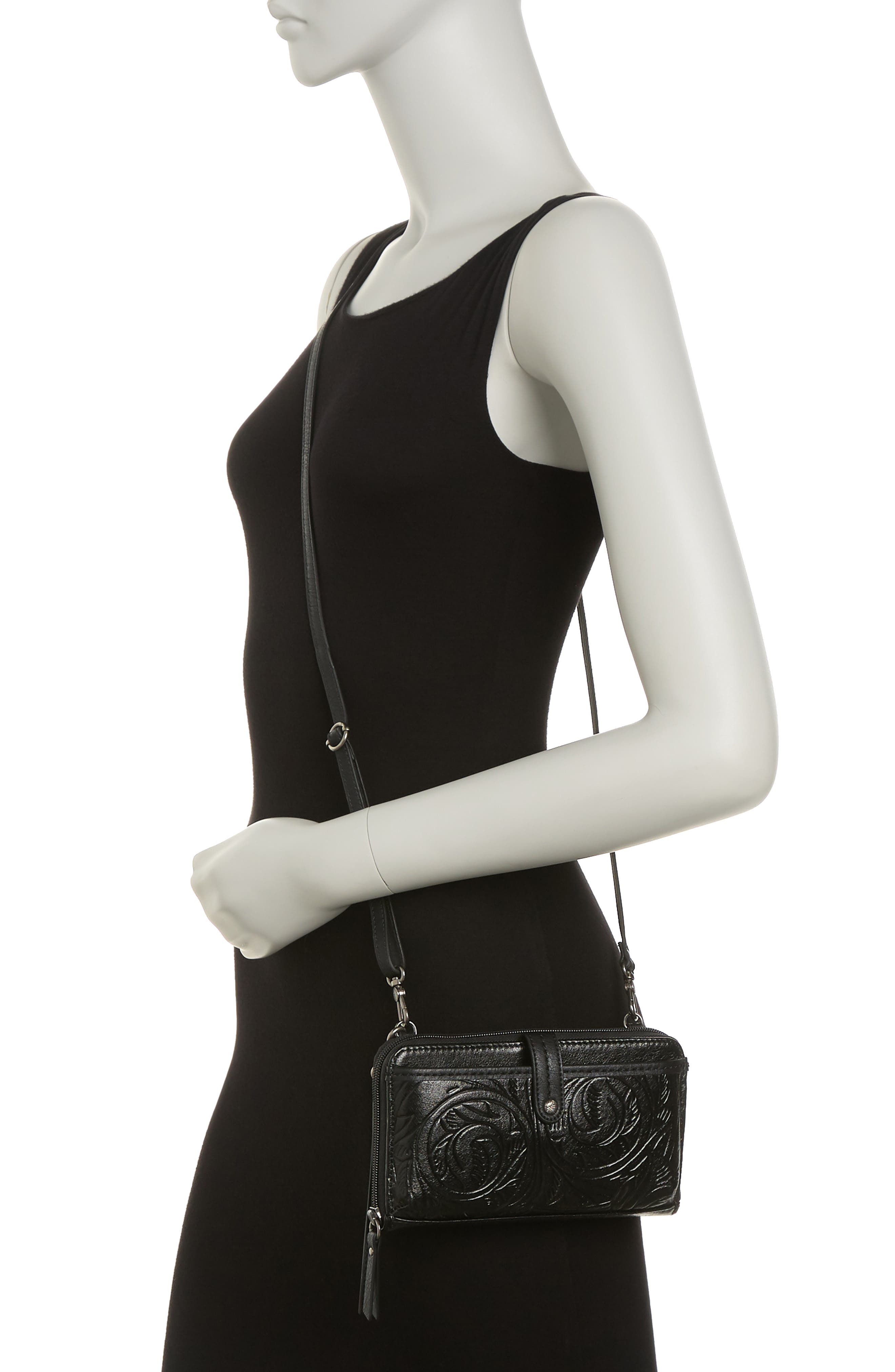 The Sak Iris Leather Large Smartphone Crossbody Bag, Alternate, color, 