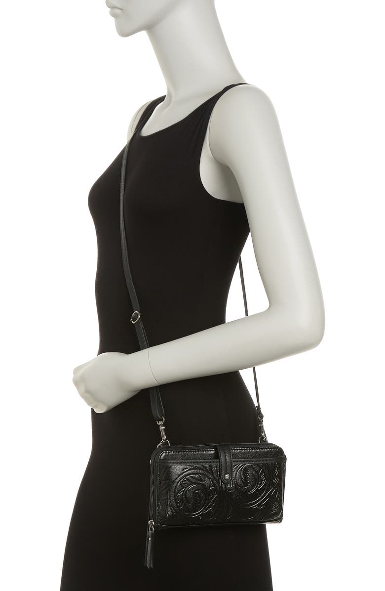 The Sak Iris Leather Large Smartphone Crossbody Bag, Alternate, color,