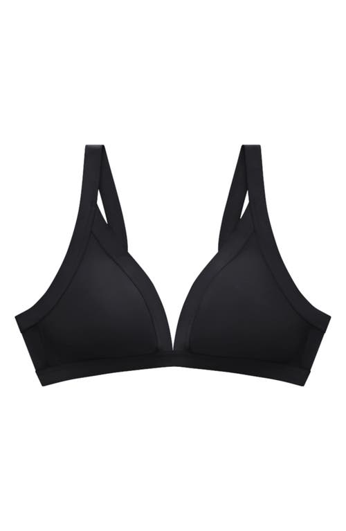 Thirdlove Bare Wireless Mesh Spacer Bra In Black