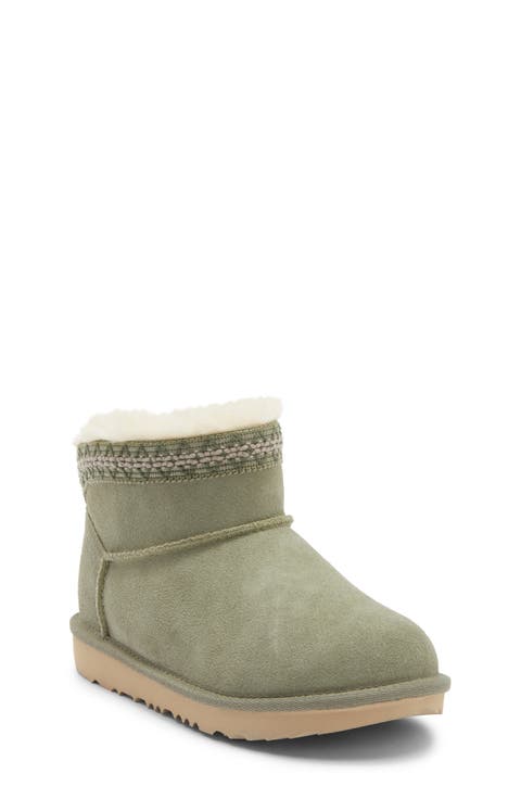 Kids' Classic Ultra Mini Tasly Genuine Shearling Boot