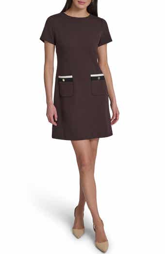 Tommy Hilfiger Scuba Crepe Shift Dress
