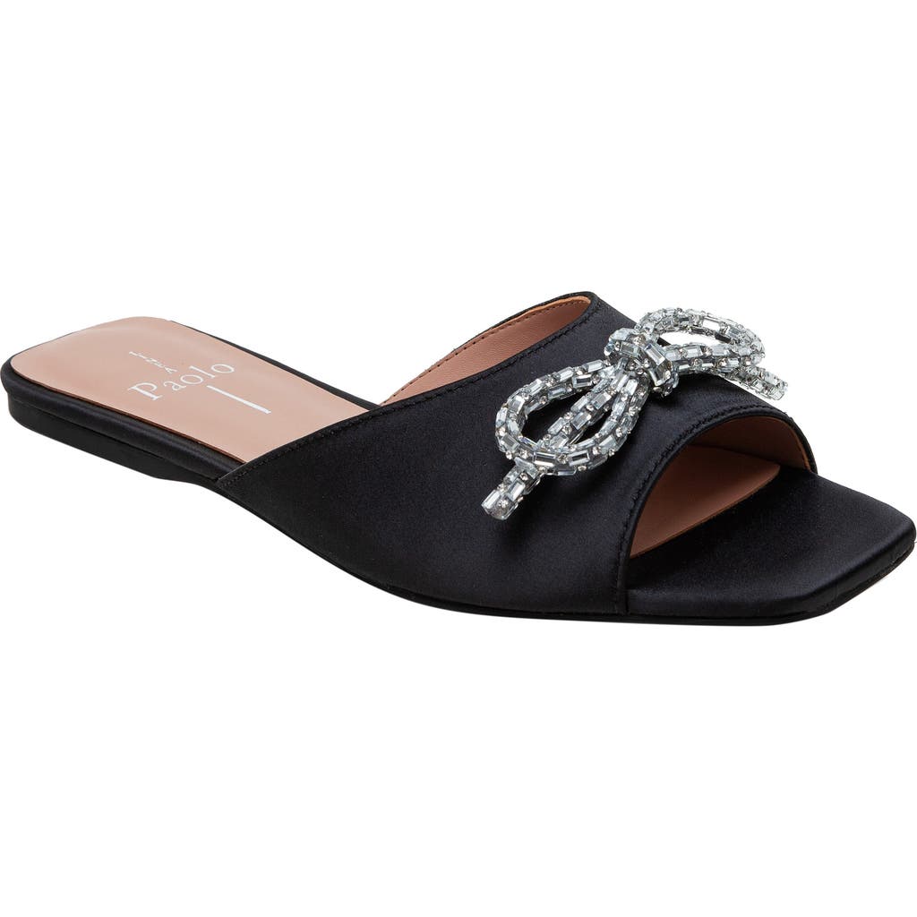 Linea Paolo Leigh Slide Sandal In Black