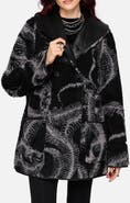 Disturbia Paleo Snake Reversible Coat