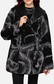 Disturbia Paleo Snake Reversible Coat