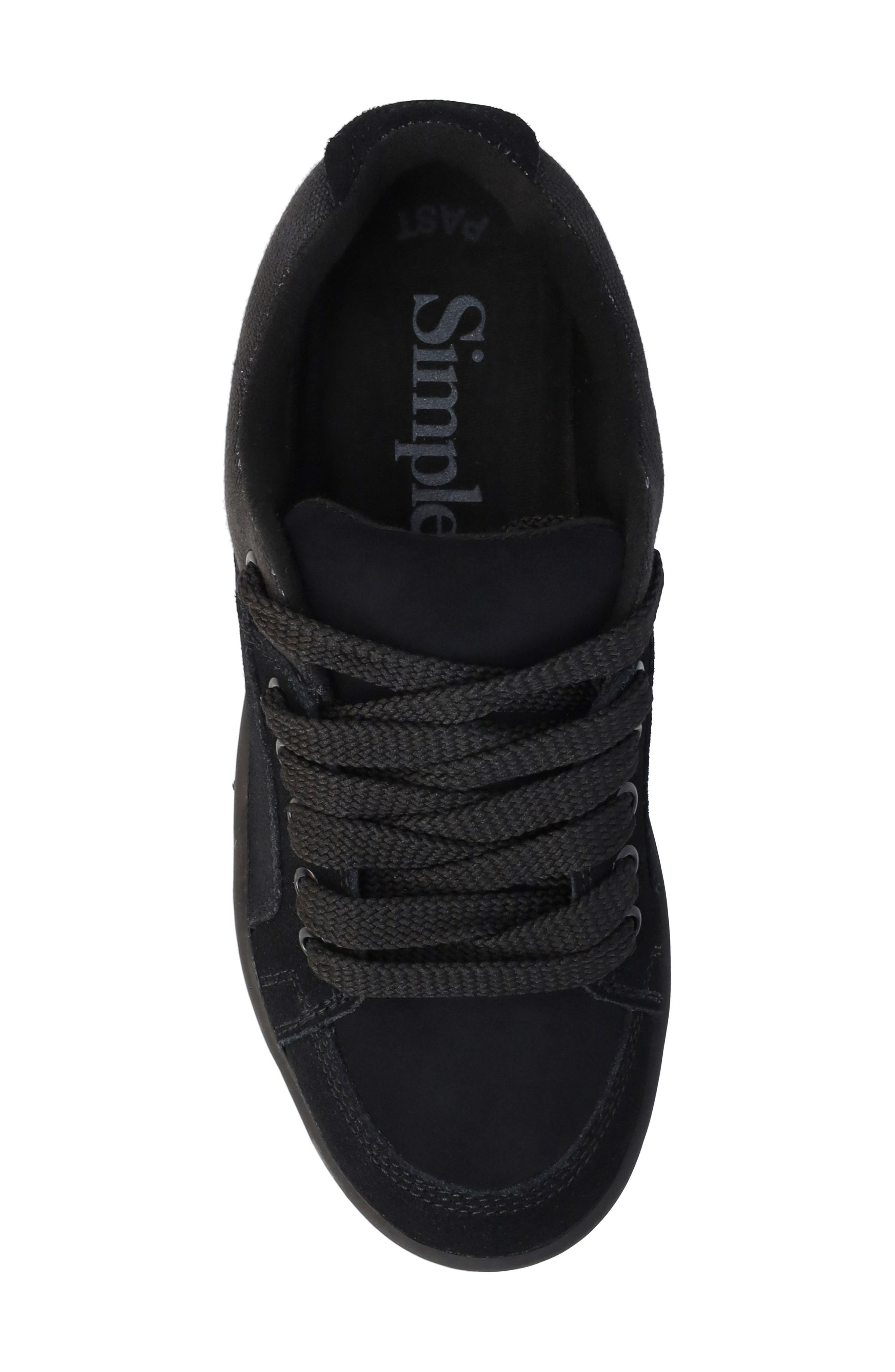 Standard Issue Low Top Sneaker, Alternate, color, BLACK
