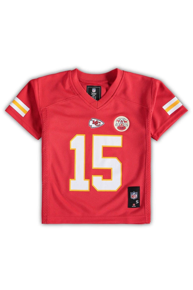 Preschool Patrick Mahomes Red Kansas City Chiefs Replica Player Jersey, Alternate, color, Red