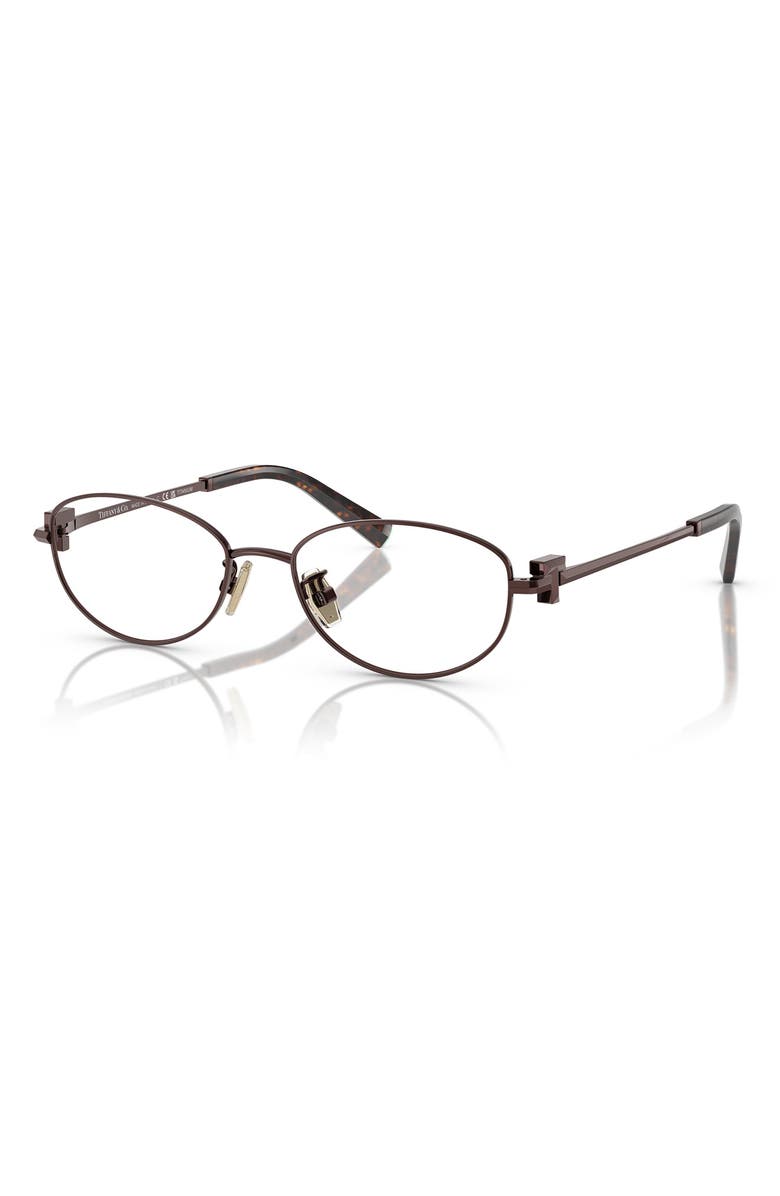 Tiffany & Co. 52mm Oval Optical Glasses, Alternate, color, 