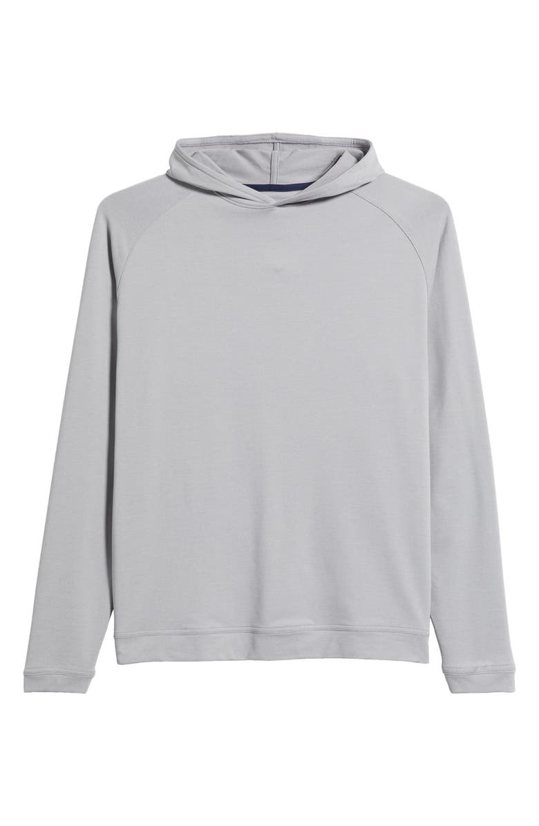 Peter Millar Pine Performance Hoodie, Alternate, color, Gale Grey