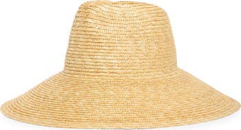 Wide Brim Straw Sun Hat