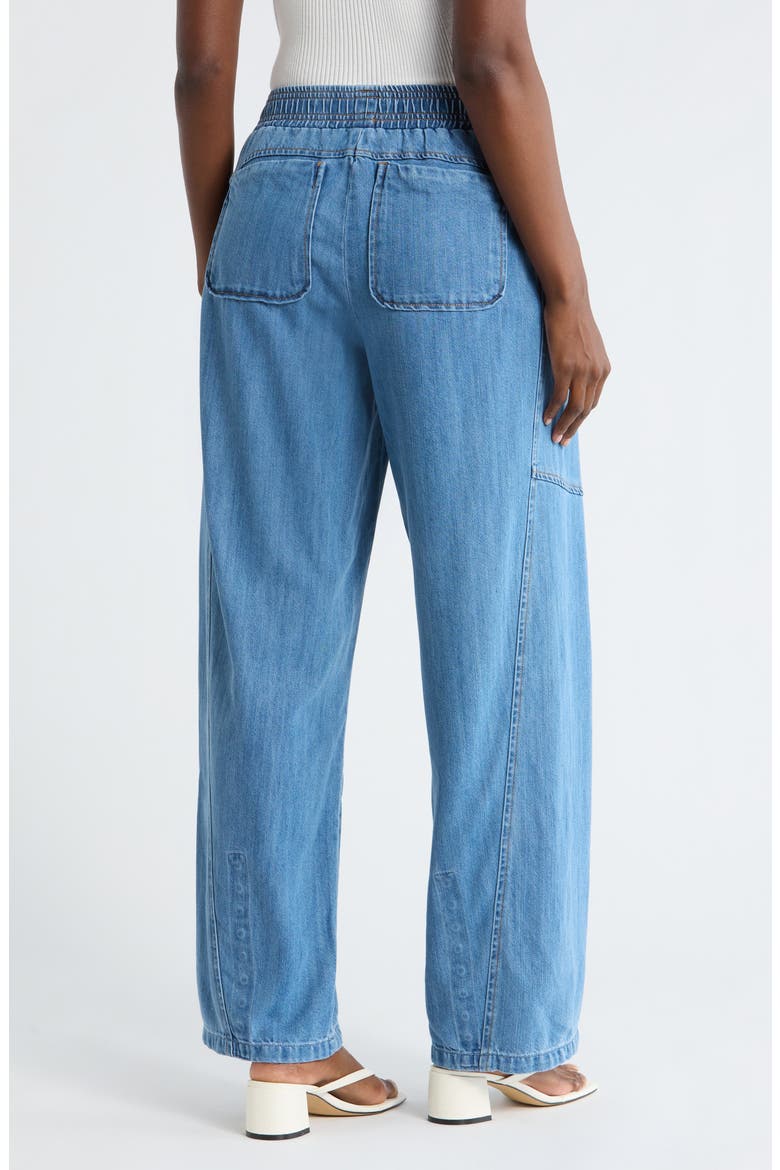 Rel Straight Leg Pants, Alternate, color, LIGHT BLUE