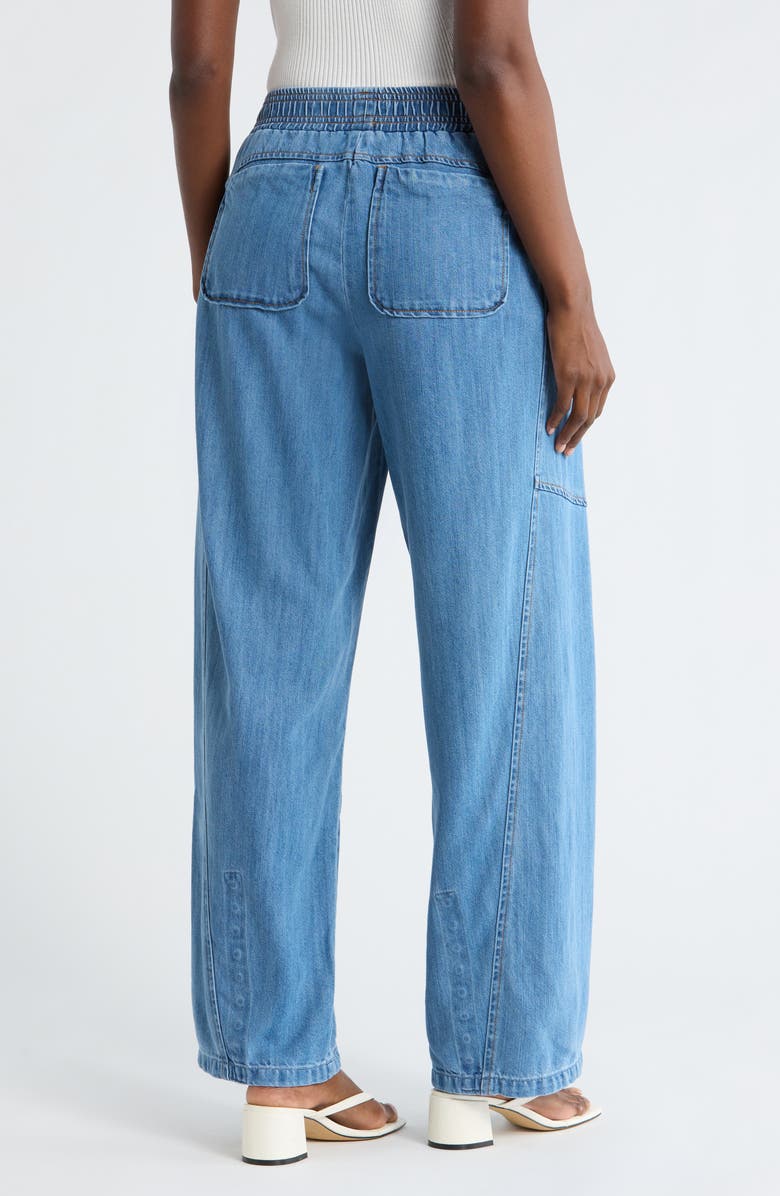 Democracy Rel Straight Leg Pants, Alternate, color, Light Blue