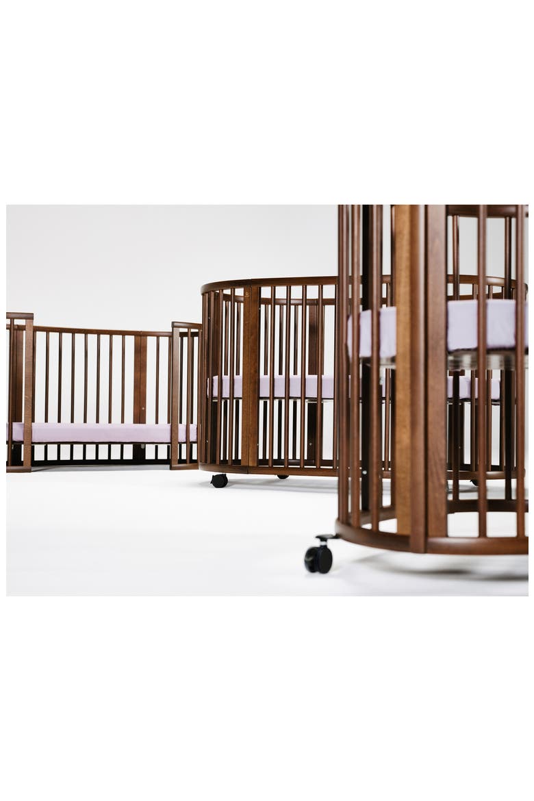 Sleepi™ V3 Convertible Crib, Alternate, color, BROWN
