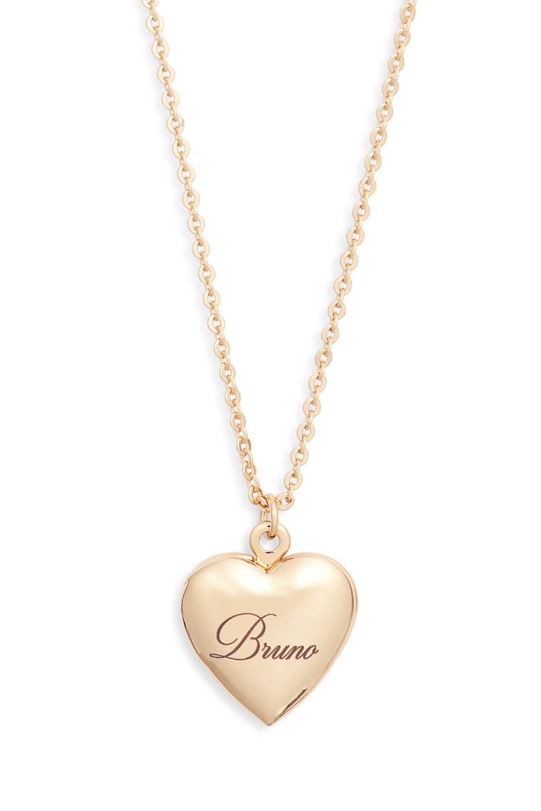 Roxy Personalized Locket Necklace, Main, color, GOLD