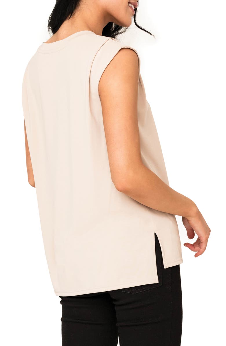 GIBSONLOOK V-Neck T-shirt, Alternate, color, Cappuccino