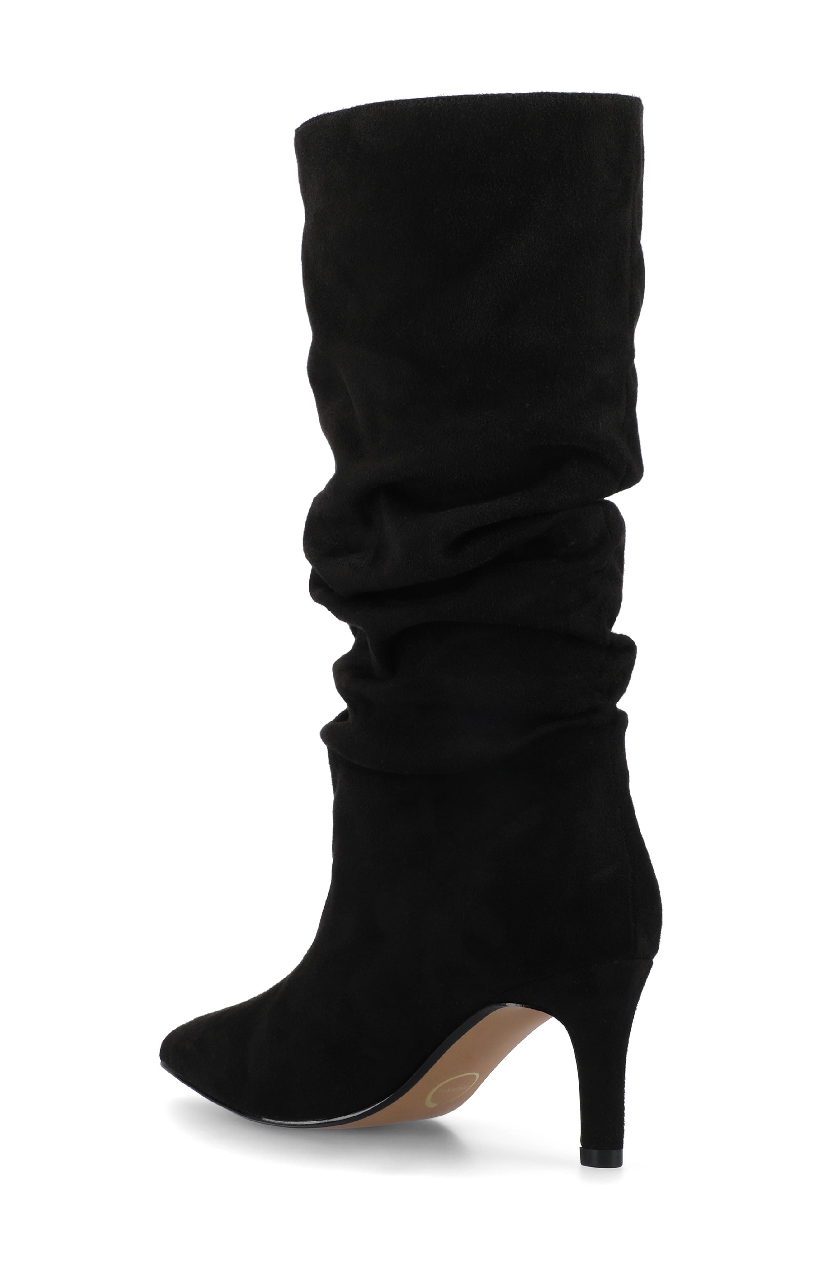 Journee Collection Sonnet Knee High Boot, Alternate, color, Black
