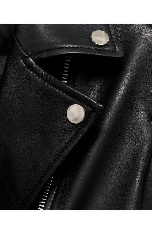 Mango Women's Faux-leather Biker Jacket In Black