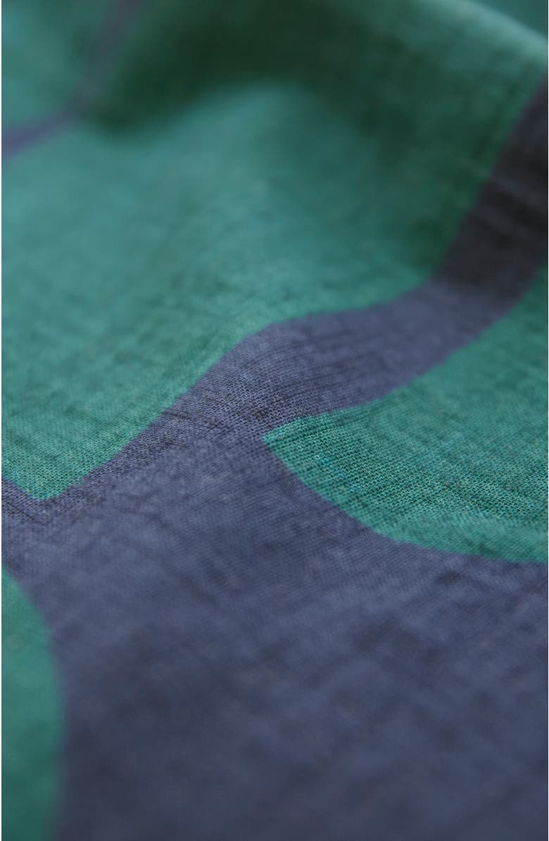 Celtic & Co. Box Pleated Midi Skirt, Alternate, color, Geo Shapes