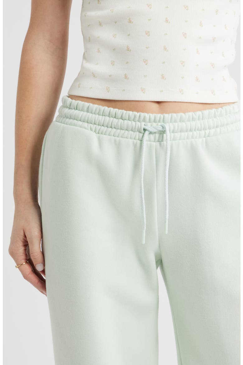 Baggy Wide Leg Sweatpants, Alternate, color, GREEN CLOUD