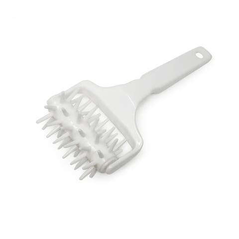 Dough Docker for Pastry or Pizza Dough, White