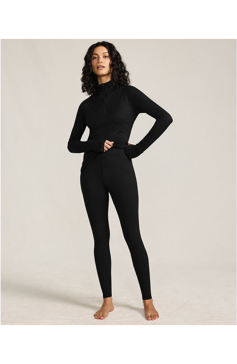 Lands' End Baselayer Cozy Thermaskin Pants, Alternate, color, 