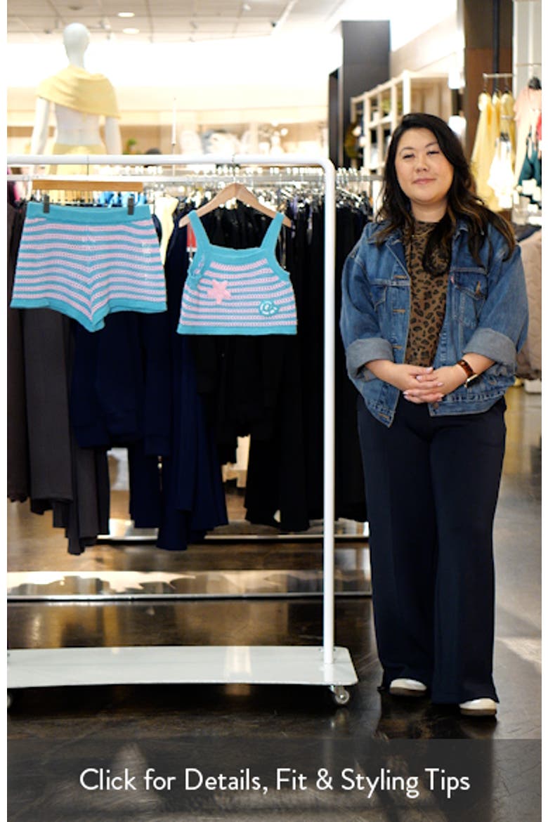 Kids' Stripe Cover-Up Tank & Shorts Set video