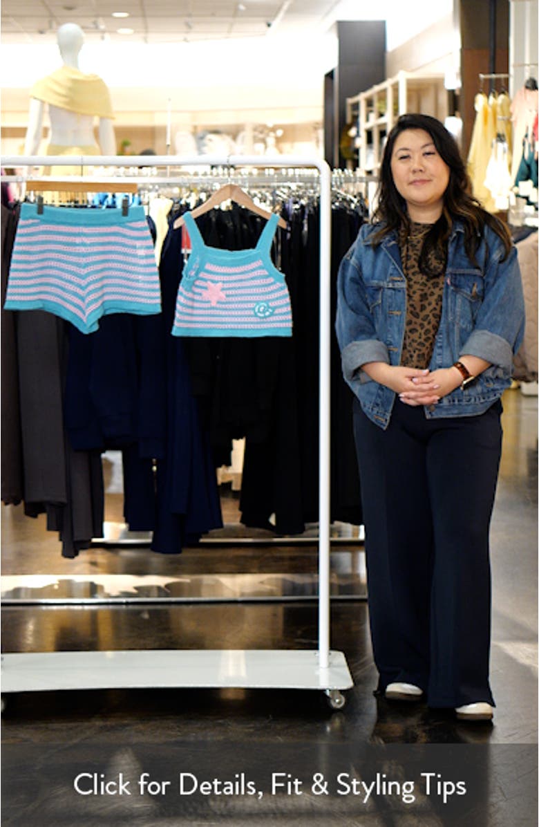Kids' Stripe Cover-Up Tank & Shorts Set, sales video thumbnail