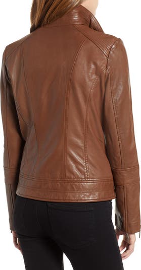 Leather Moto Jacket