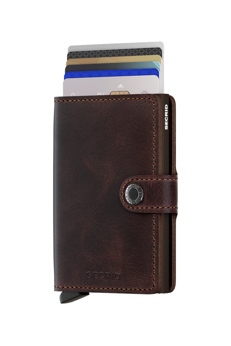 Miniwallet Vintage, Alternate, color, Chocolate