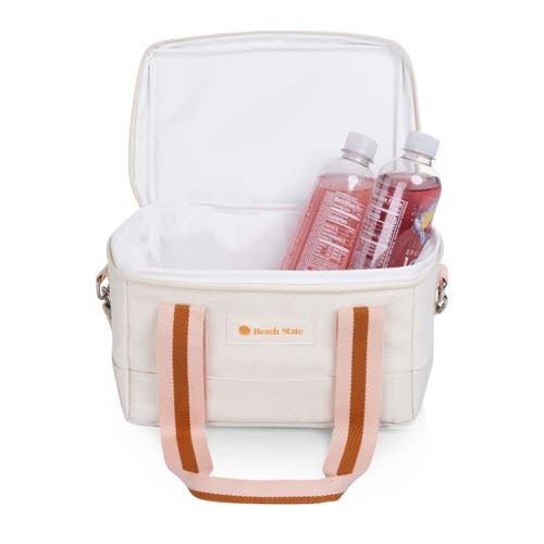 Beach State Lanikai Sunset Lunch Bag Tote In White