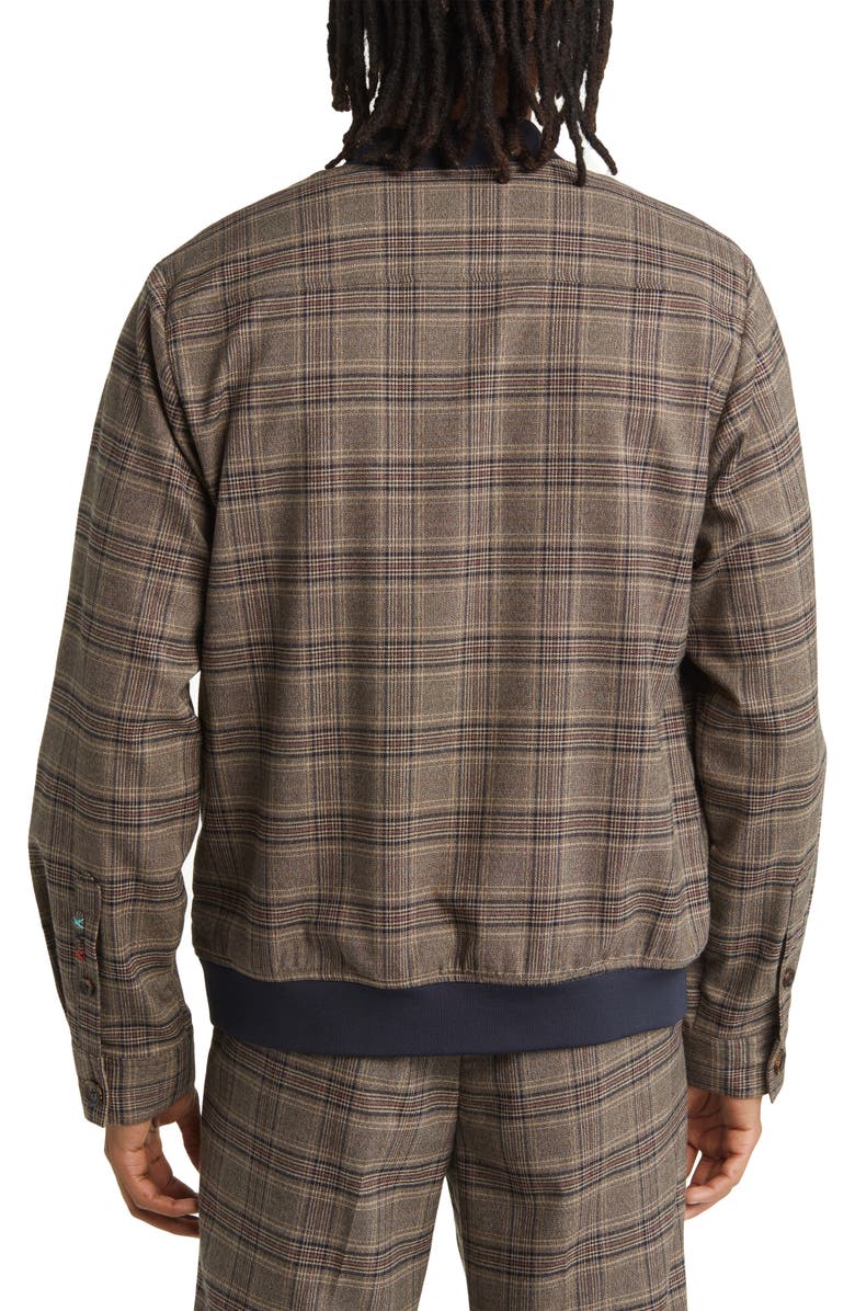 Scotch & Soda Vibrato Plaid Bomber Jacket, Alternate, color, 