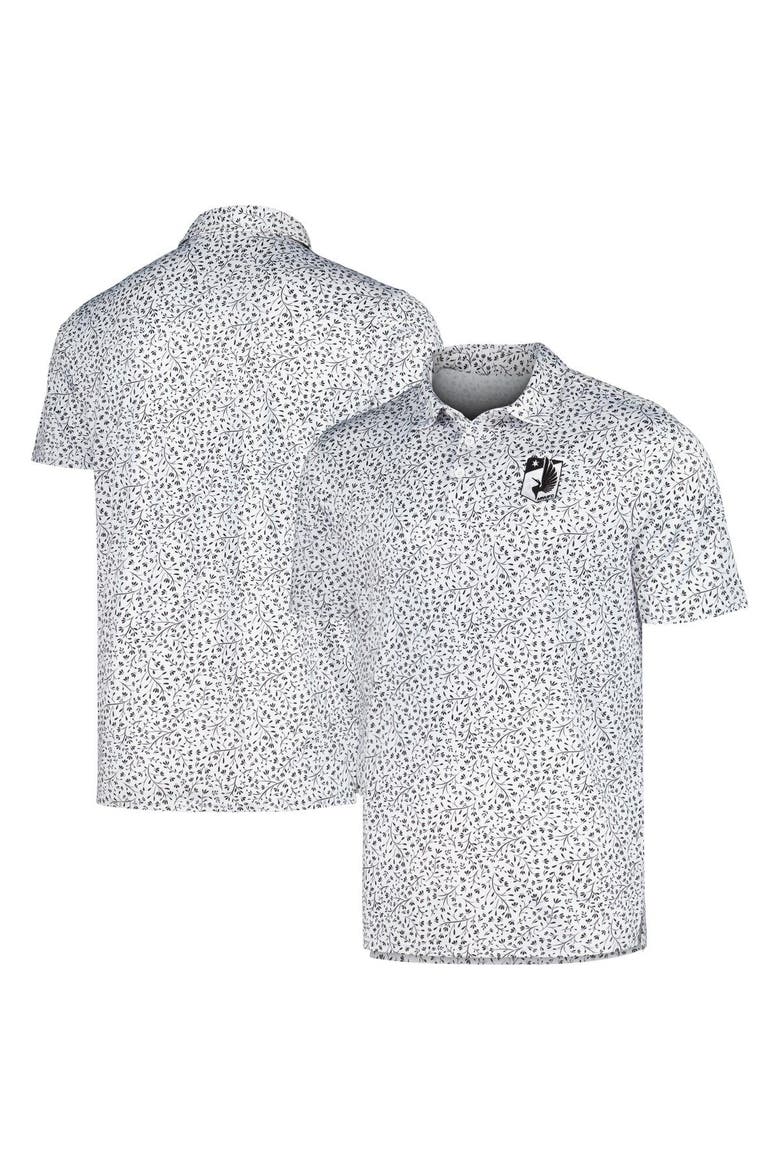 Men's Antigua White Minnesota United FC Motion Polo, Main, color, White