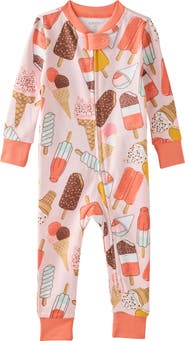 BUTTERBLU Shawn Footless Organic Cotton One-Piece Pajamas