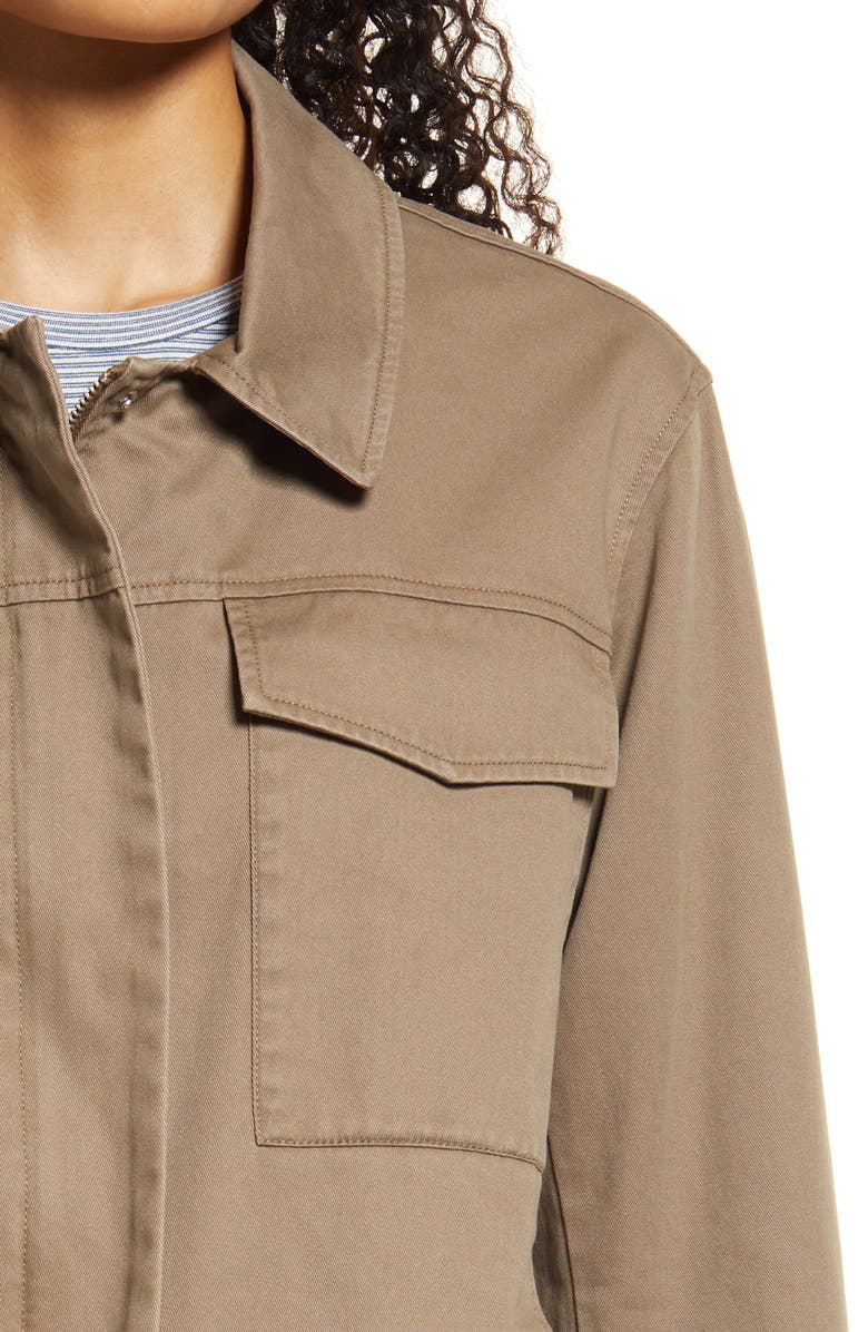 Sam Edelman Crop Utility Jacket, Alternate, color, 