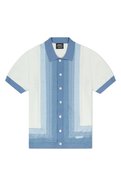 Retro Short Sleeve Cotton Cardiagn