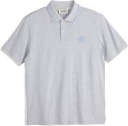 Scotch & Soda Embroidered Logo Piqué Polo