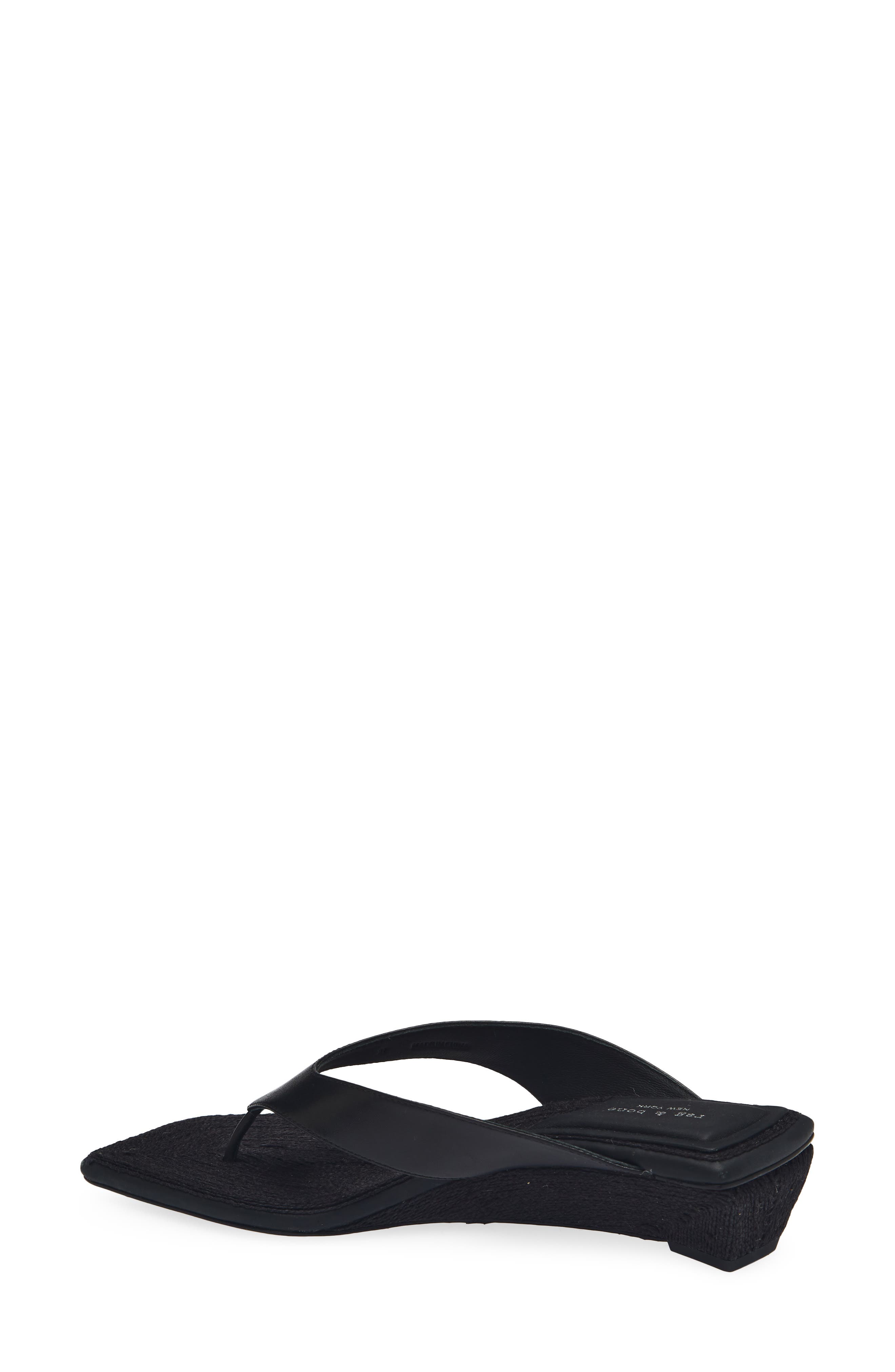 rag & bone Jo Espadrille Wedge Flip Flop, Alternate, color, 