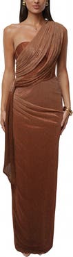 JLUXLABEL Celestina Draped Maxi Dress