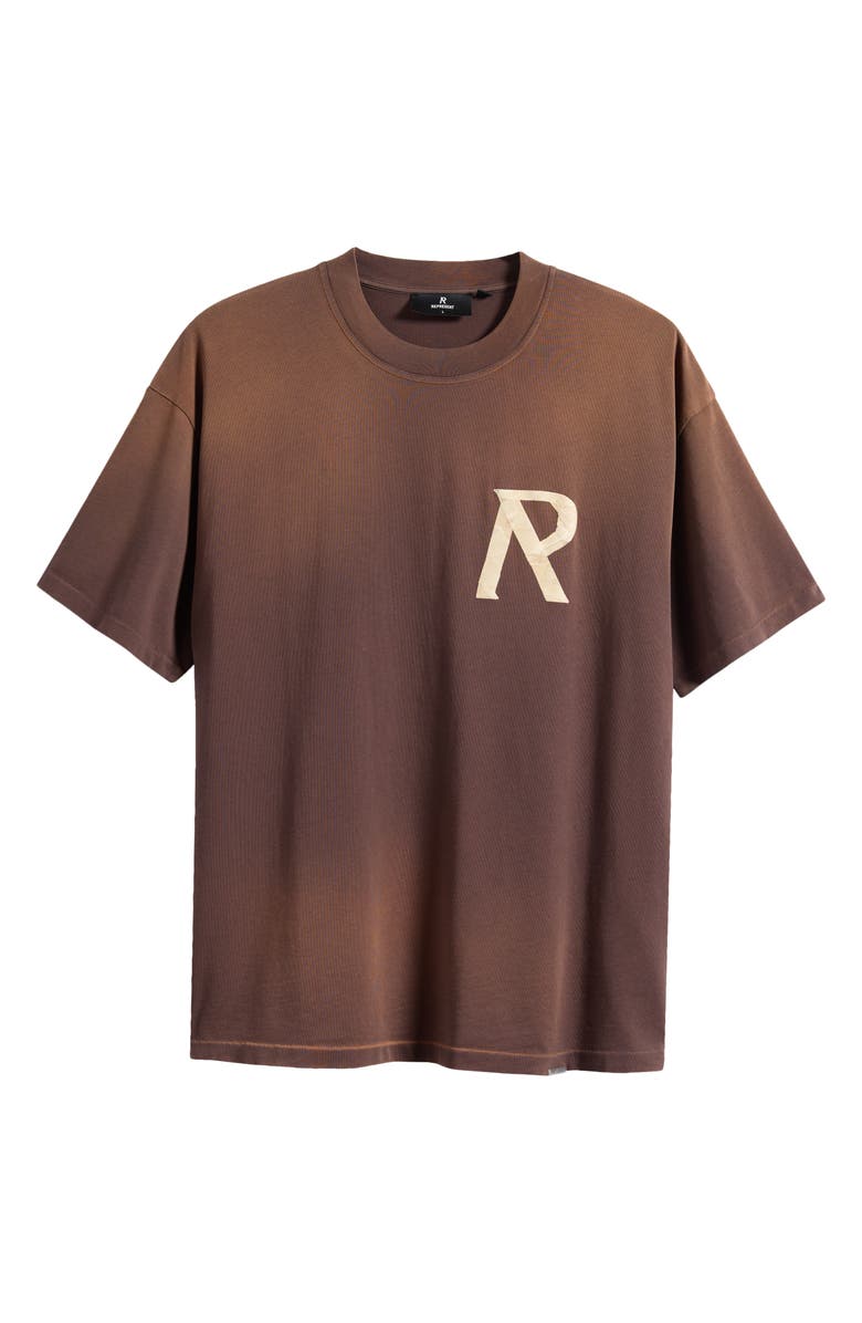 Represent Masking Tape Monogram Cotton Graphic T-Shirt, Alternate, color, 