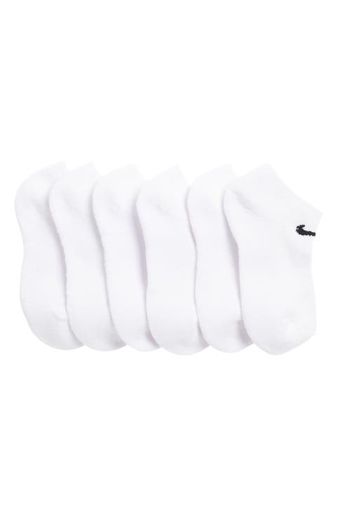 Kids' 6-Pack Mesh Cushion No-Show Socks (Big Kid)