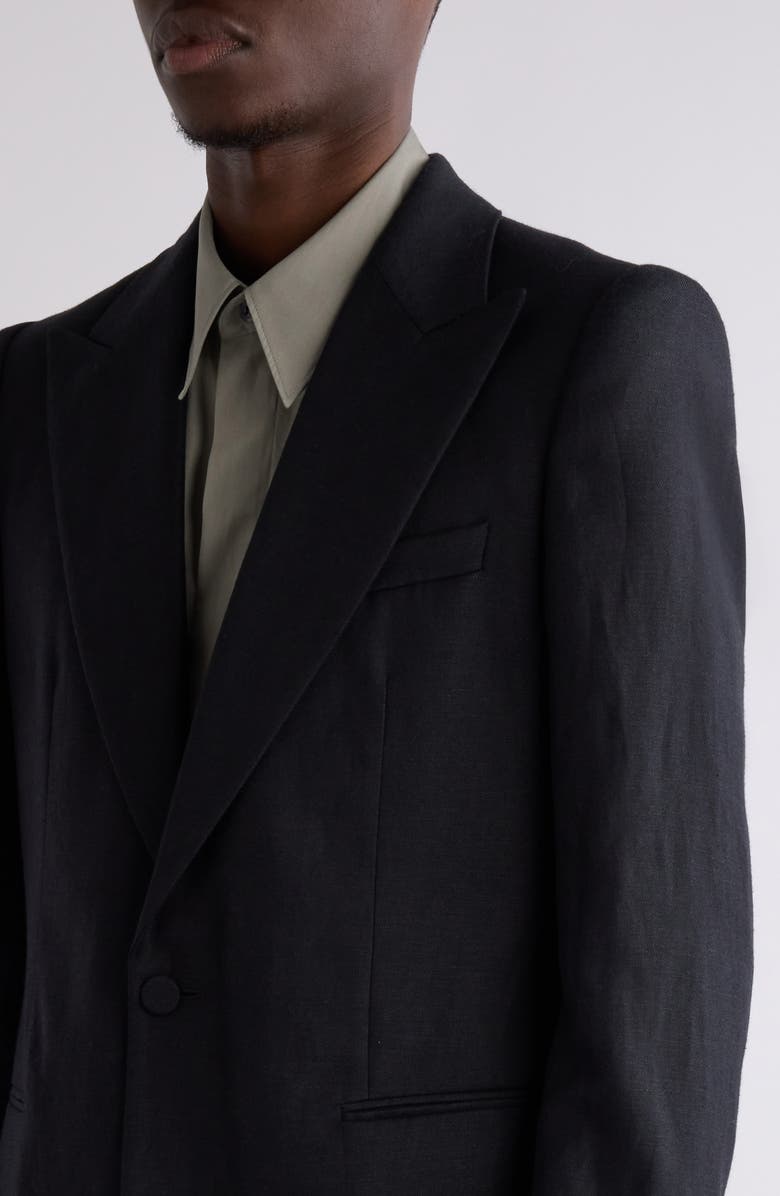 Dries Van Noten Kant Two-Piece Wool & Linen Tuxedo Suit, Alternate, color,