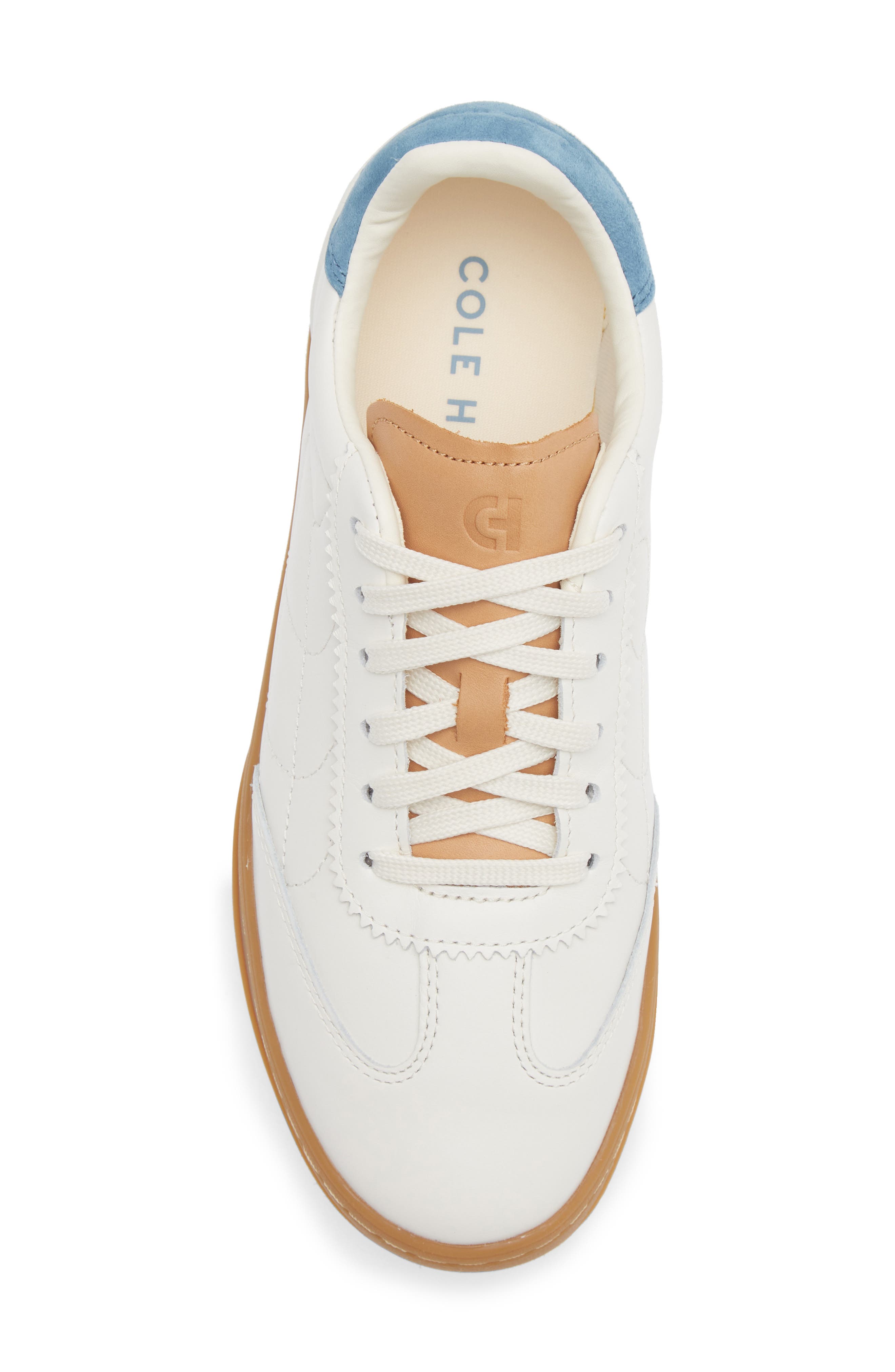 GrandPrø Breakaway Sneaker, Alternate, color, LEATHER/ BLUE SUEDE